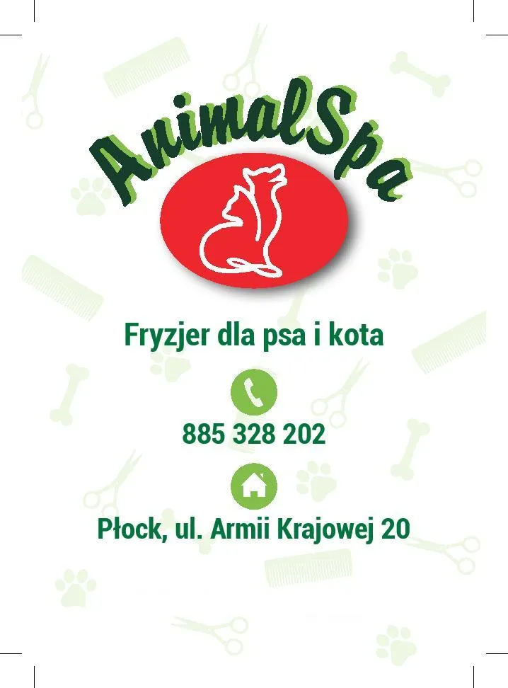 Ulotka Animal Spa – strona 1